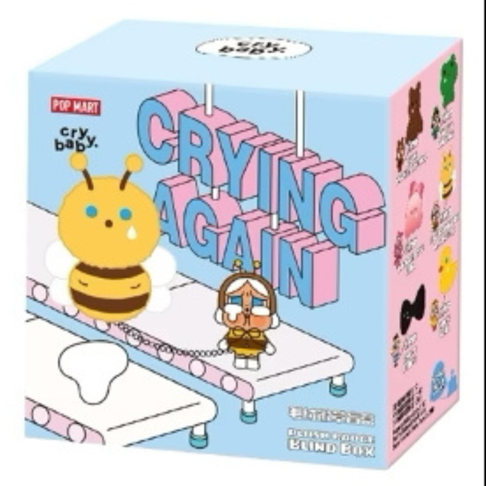 CRYBABY Crying Again Series - Plush Badge Blind Box