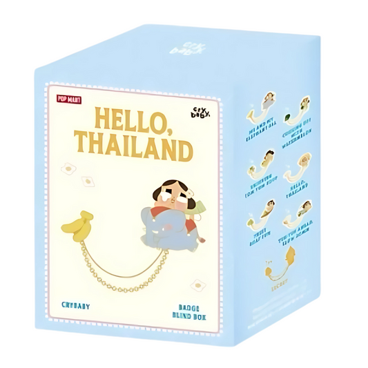 CRYBABY Hello Thailand Series - Badge Blind Box