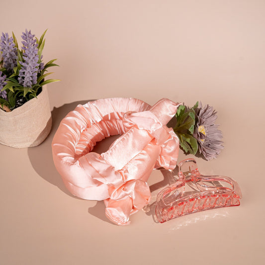 Silk Heatless Hair Roll Set