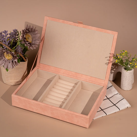 Jewellery Box with Lid Pink