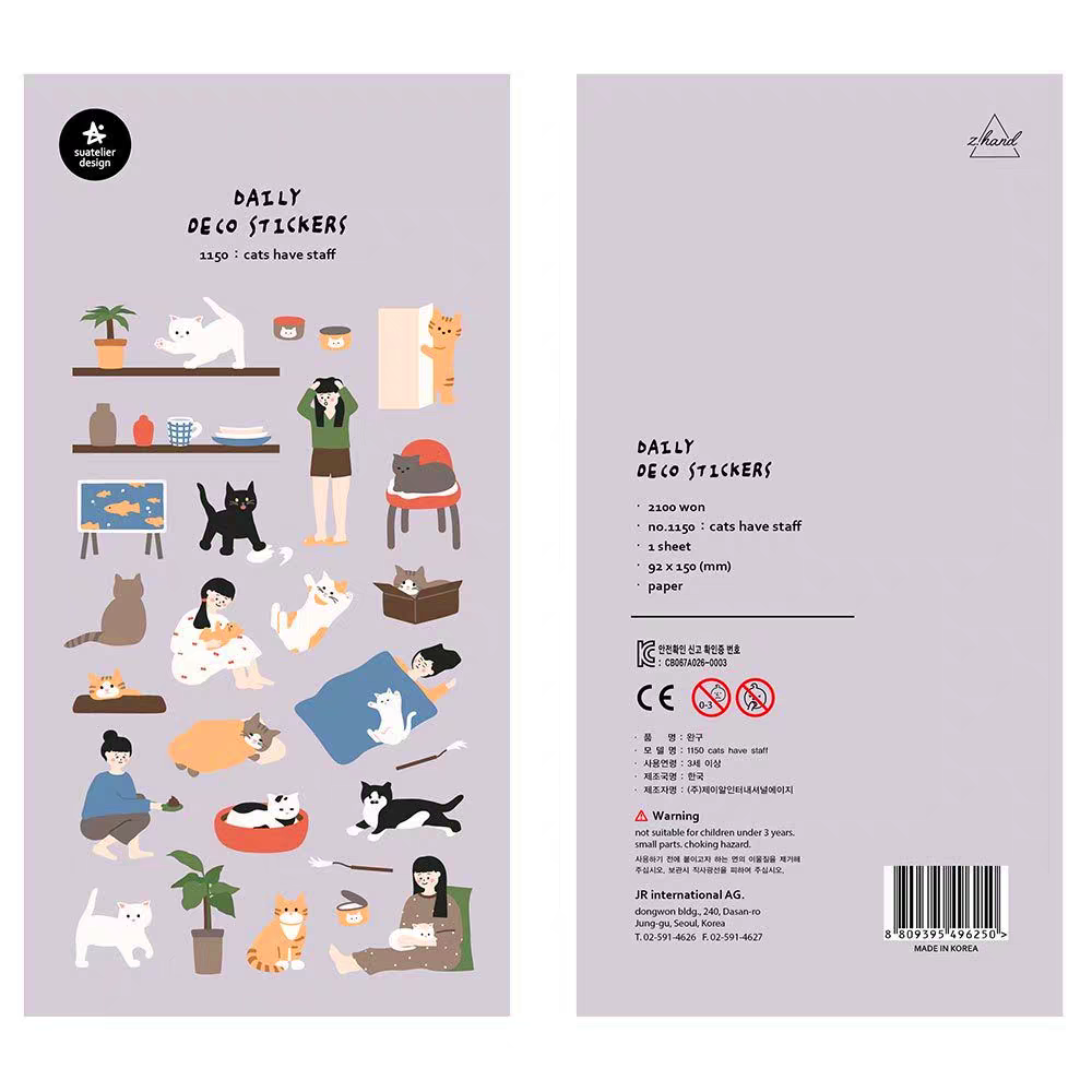 Stickers_Cats Have Staff