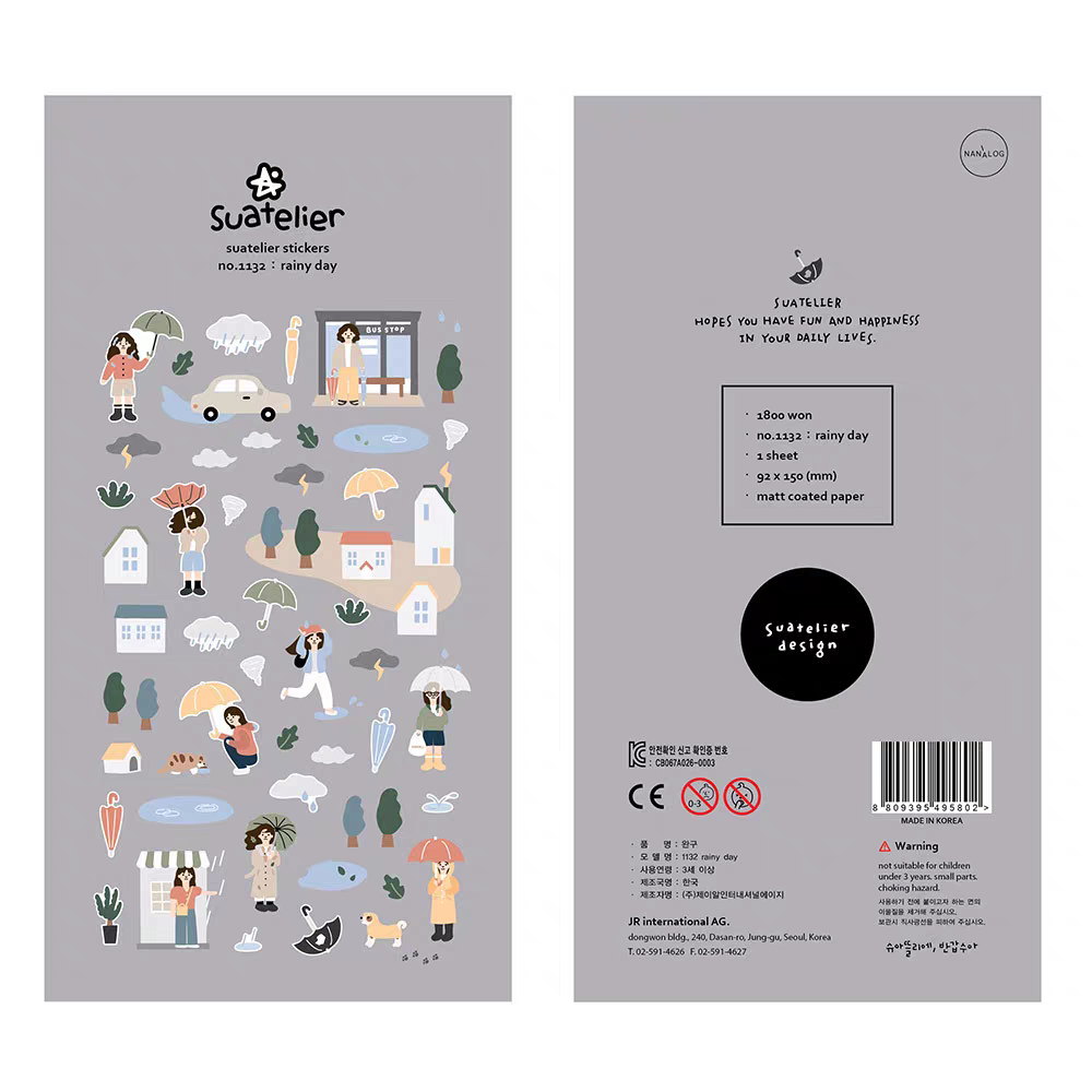 Stickers_Rainy Day