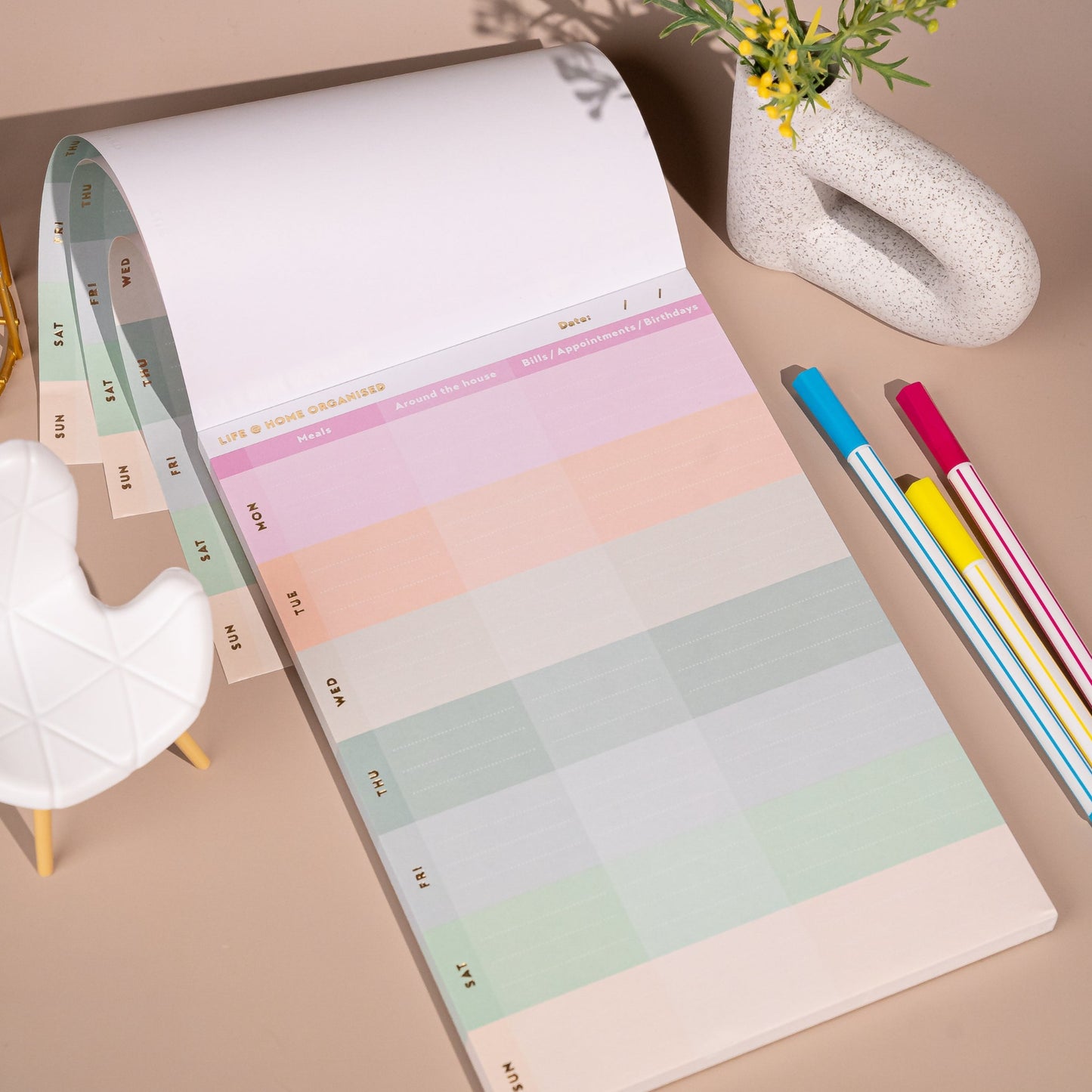 Daily Weekly Monthly Planner