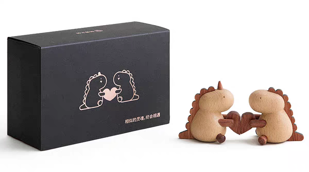 Magnetic Dino Hearts