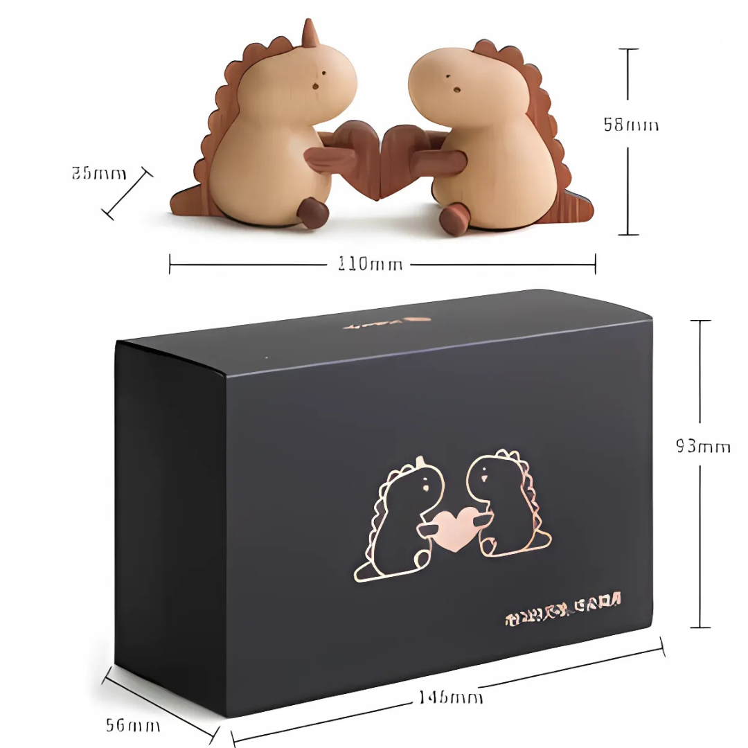 Magnetic Dino Hearts