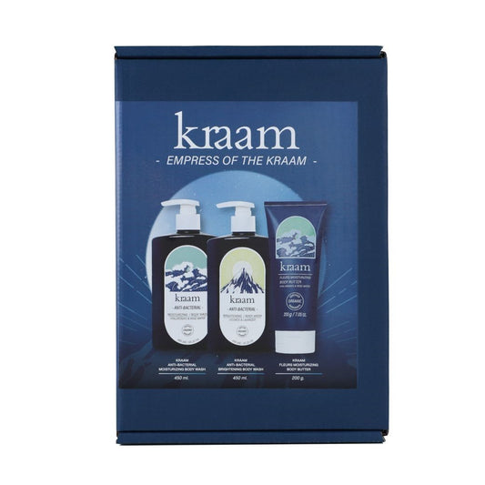 [SET Empress of the KRAAM] KRAAM Anti-Bacterial Moisturizing+Anti-Bacterial Brightening+Fleurs Moisturizing Body Butter