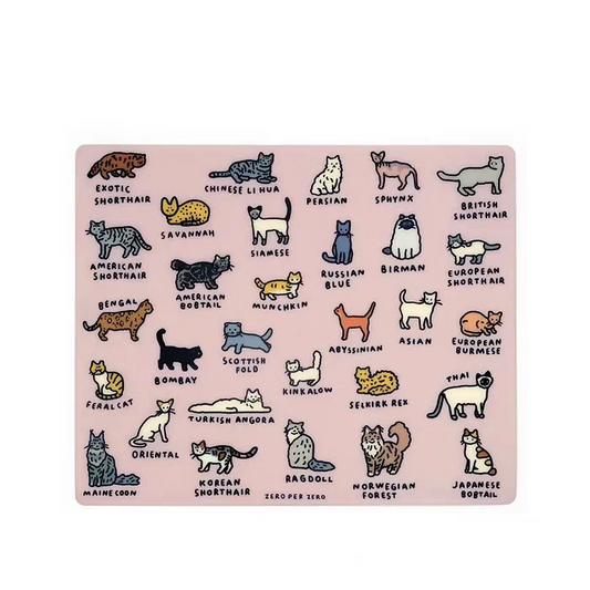 ZeroPerZero Mousepad_Cat Dictionary