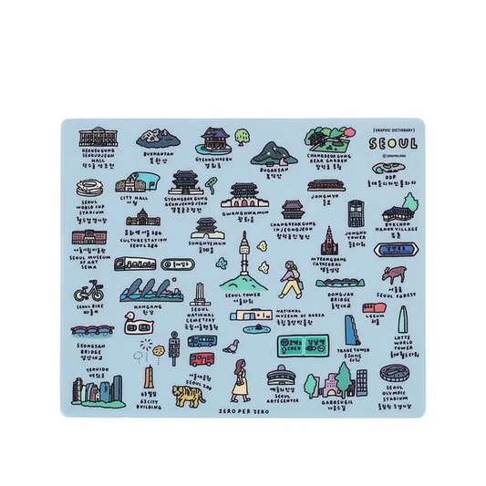 ZeroPerZero Mousepad_Seoul Dictionary