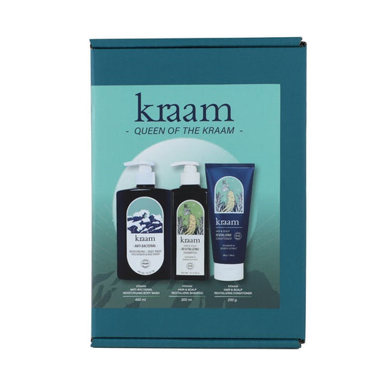 [SET Queen of the KRAAM] Kraam Anti-Bacterial Moisturizing+Hair&Scalp Revitalizing Shampoo+Revitalizing Conditioner