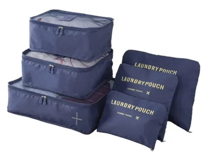 Travel Cube & Laundry Pouch Set